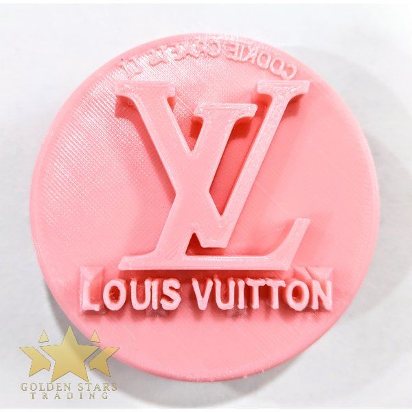 LV gumpaste embosser Louis Vuitton cake LV Logo Louis Vuitton cake