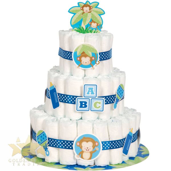 Diaper best sale cake supplies