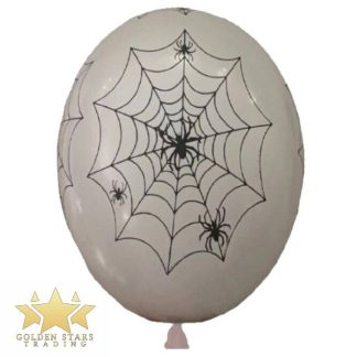 Spider Web Latex Balloons (10ct)