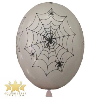Spider Web Latex Balloons (10ct)