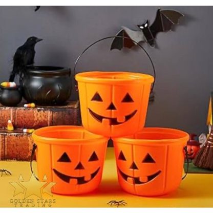 Halloween Pumpkin Candy Bucket - Image 2